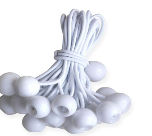 STRONG WHITE BUNGEES BALLS - 30CM